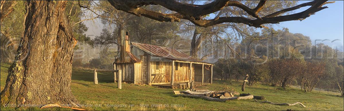 Peter Bellingham Photography Oldfields Hut - Kosciuszko NP - NSW (PBH4 00 12801)